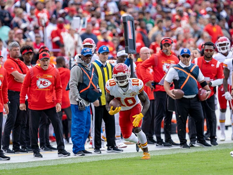 What is the best landing spot for Tyreek&nbsp;Hill?