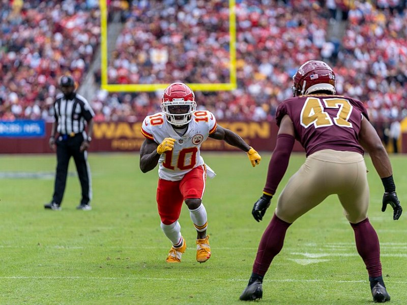 Tyreek Hill to the North?